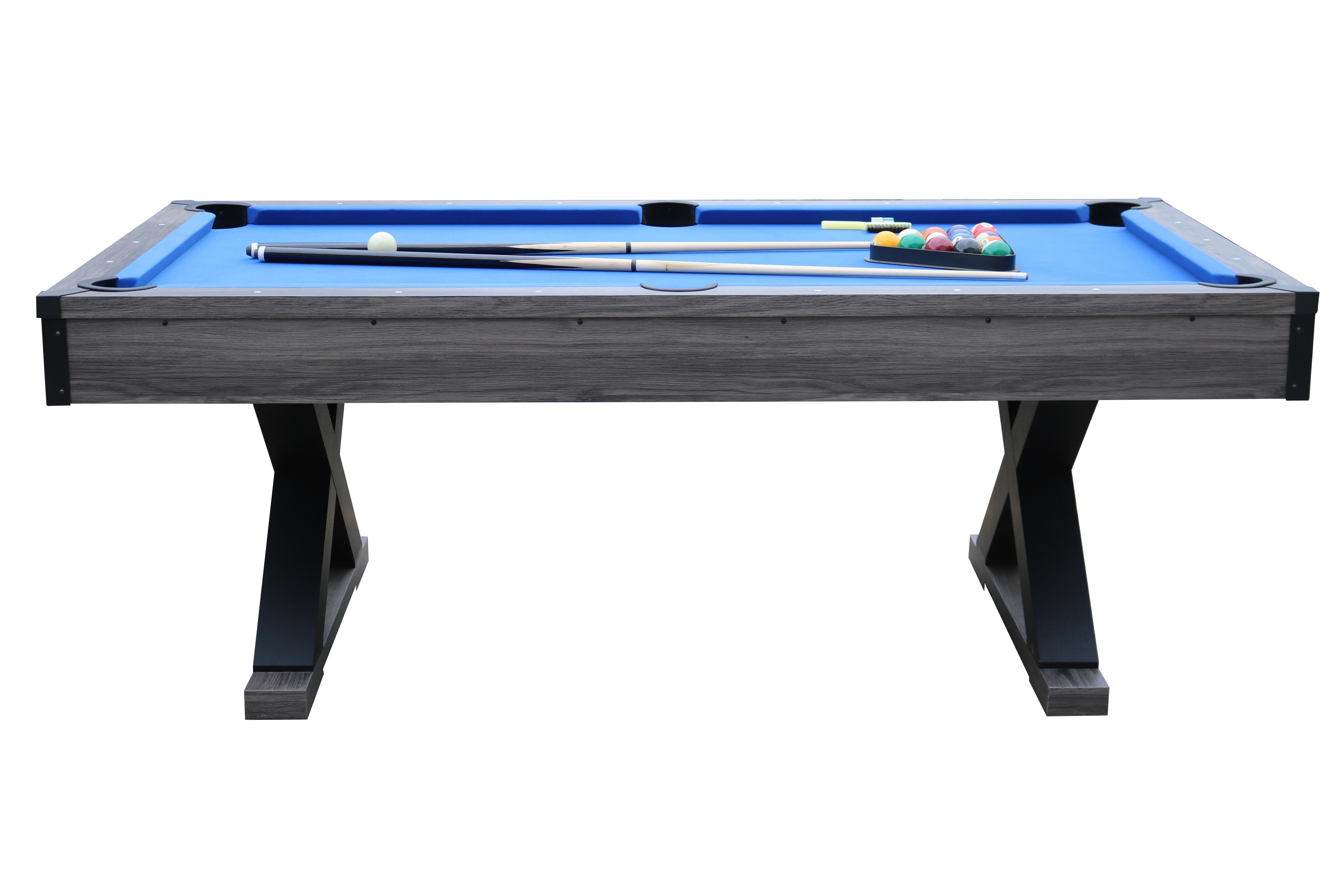 New Design Wholesale standard snooker table 7ft pool table wooden grain PVC Indoor Game Table