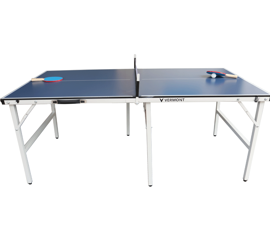 Mini Foldable Table Tennis Table Light High Quality Cheap 5 Feet Weight Easy to Set up with Carry Handle