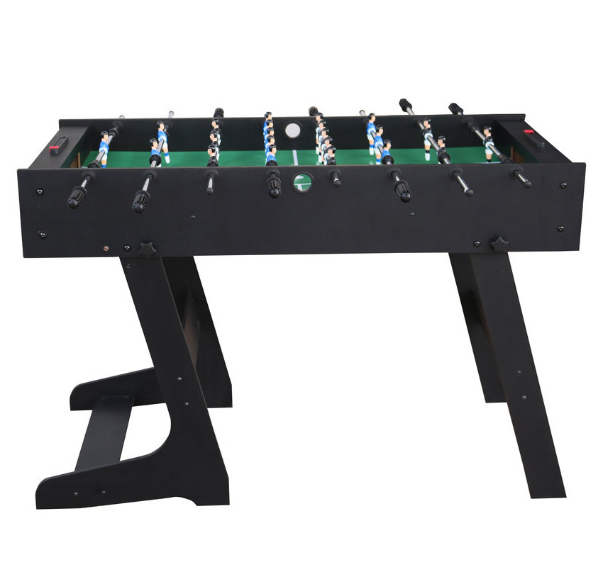 Folding football table for family entertainment games