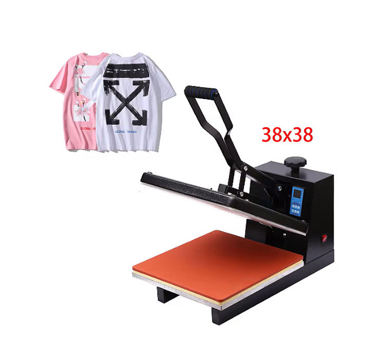 38*38 220v T Shirt Mouse Pad Flat Plate DIY Manual Print Transfer Sublimation Tshirt Printing Machine Heat Press Machines