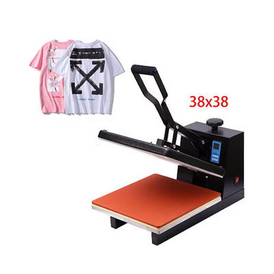 38*38 220v T Shirt Mouse Pad Flat Plate DIY Manual Print Transfer Sublimation Tshirt Printing Machine Heat Press Machines