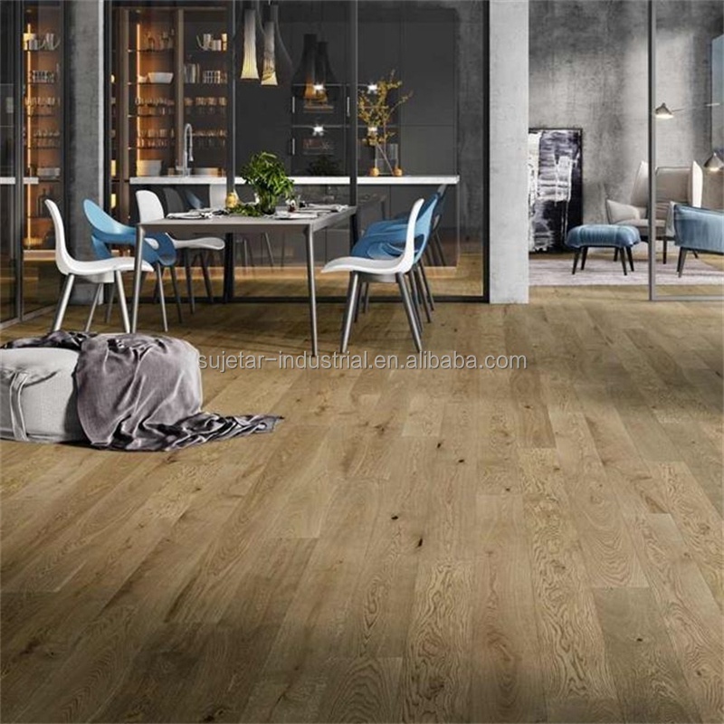 Scraped Oak 5g Joist Wood Planks Maple 15mm Multilayer Engineer European Oak Floor Cover Wood Oak Wood Engineered Flooring