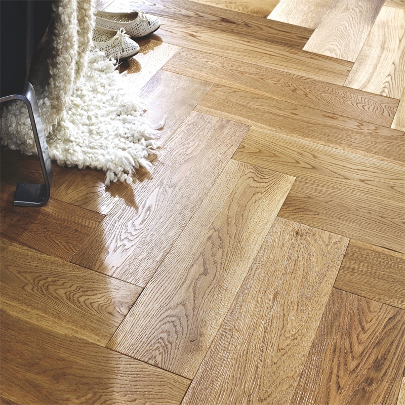 Netherlands Hot Sale Herringbone Parquet Chemical UV Oiled Oak Engineered Wood Flooring