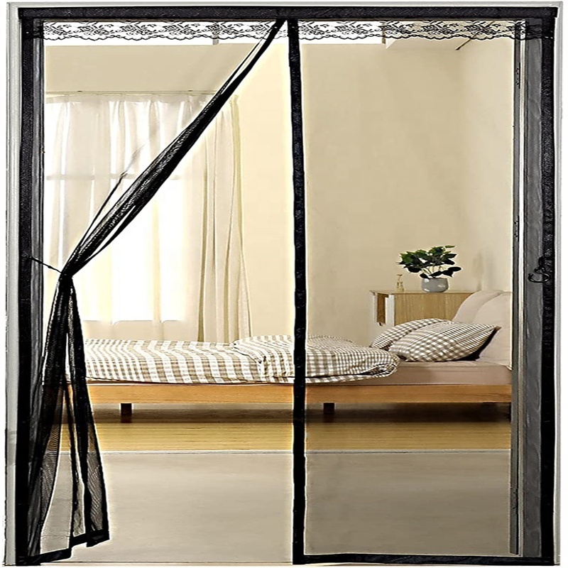 Heavy Duty Magnetic Screen Door Self Sealing Mesh Curtain Door Pet and Kid Friendly Fits Doors Anti Mosquito Mesh Curtain