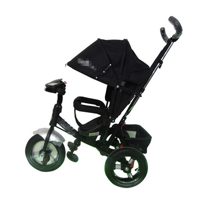 Online shipping push on girls baby stroller trike with umbrella 4 in 1 small kids tricycle for 2 year old