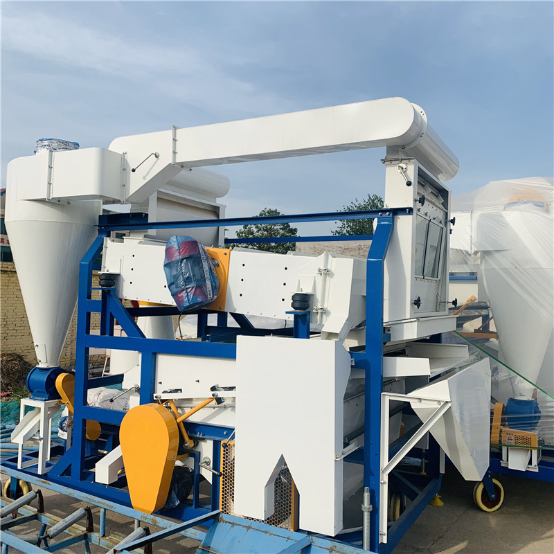 rice sesame seed processing machine mobile grain seed cleaning grading machine for wheat maize paddy gravity separator machine