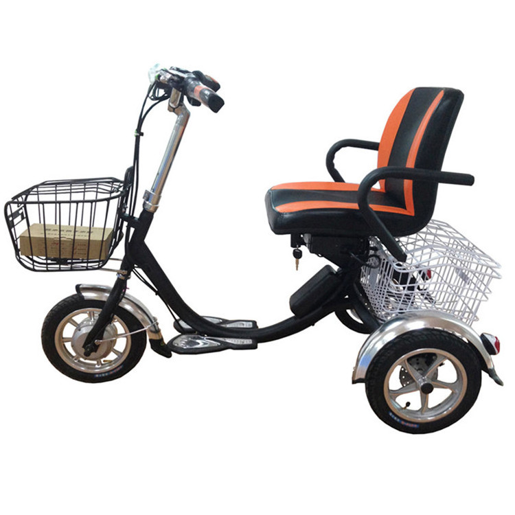 Hot Sale 4 Tricycle With Roof Electric Tricycles Three Wheel Scooter