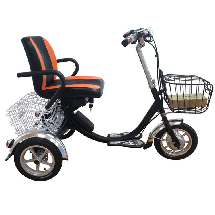 Hot Sale 4 Tricycle With Roof Electric Tricycles Three Wheel Scooter