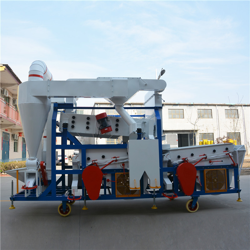 rice sesame seed processing machine mobile grain seed cleaning grading machine for wheat maize paddy gravity separator machine