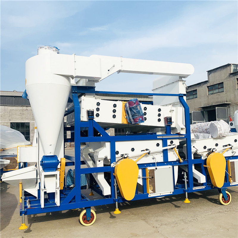 rice sesame seed processing machine mobile grain seed cleaning grading machine for wheat maize paddy gravity separator machine