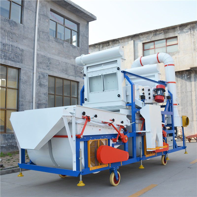 rice sesame seed processing machine mobile grain seed cleaning grading machine for wheat maize paddy gravity separator machine