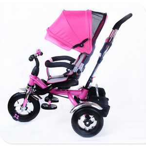 Custom nice quality cheap 3 wheels 4 in 1 trike baby walker tricycle trailer children toy tricycle children smart trike cycle