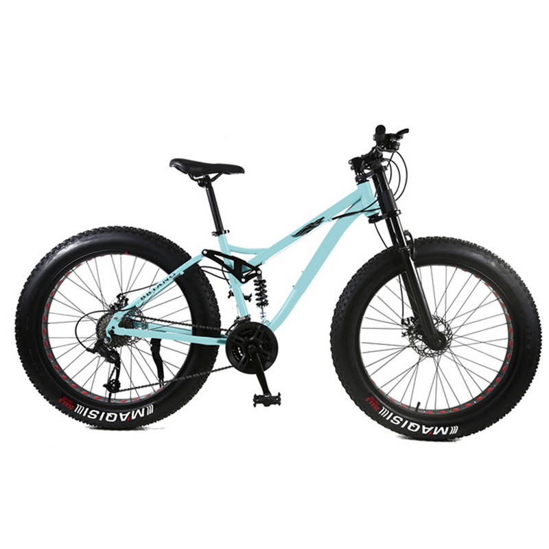 Hot sale 20 inch aluminium fat tire bicycle bike snow bike 26 inch fat tire mountain bike with suspension