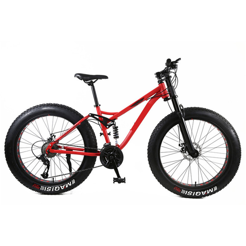 Hot sale 20 inch aluminium fat tire bicycle bike snow bike 26 inch fat tire mountain bike with suspension