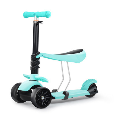 best steel smart kids scooter / 3 wheel manual kids scooter / baby scooter 3 in 1 for sale