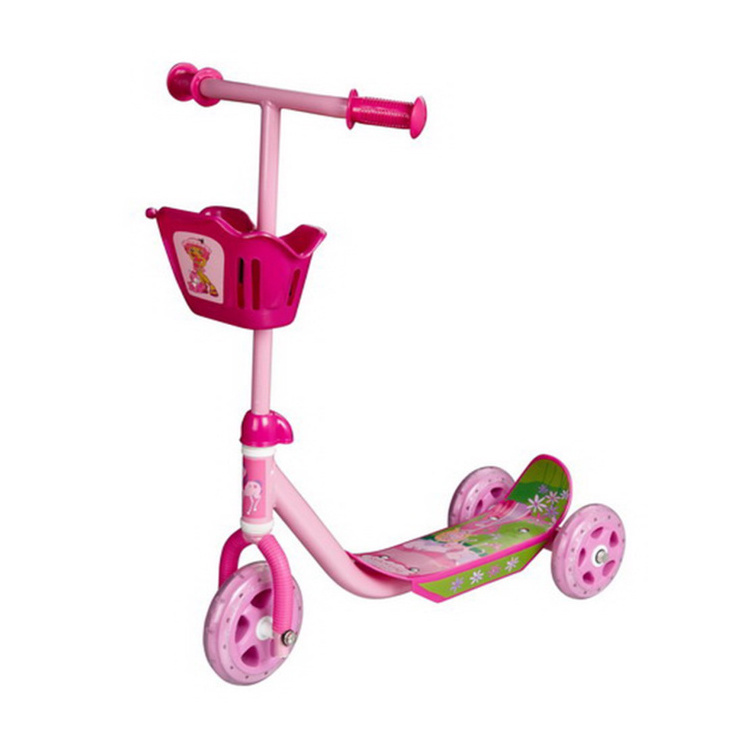 RIDE ON TOY OUTDOOR GAME kids scooters with big wheels / Pink push scooters for girls / ride on scooter for children