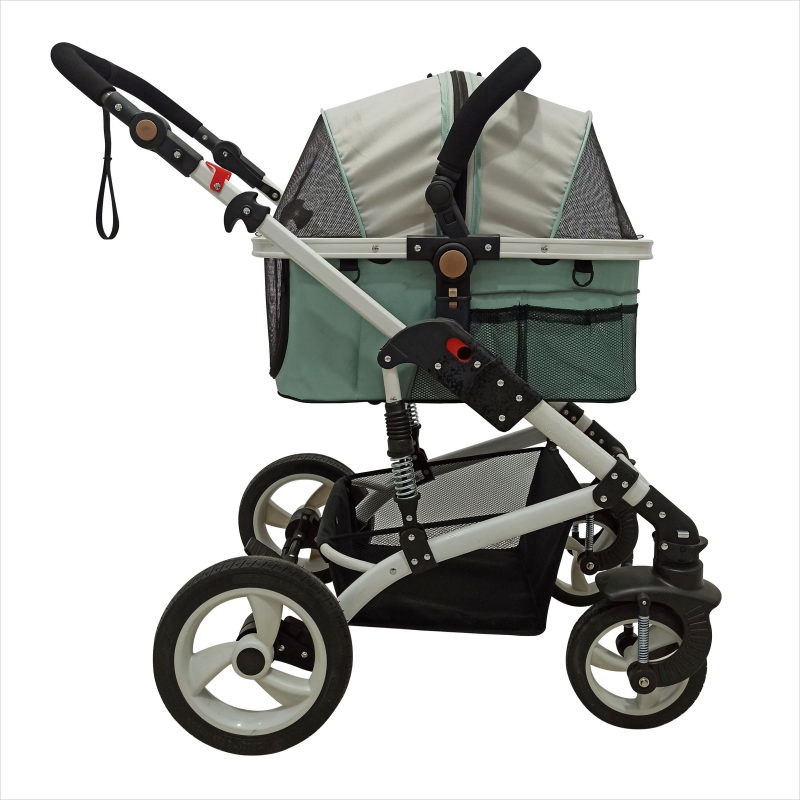 Cheap 4 wheel small pet stroller for cat/pet fold travel stroller small dog for pet travel /wholesale  dog stroller pet carrier