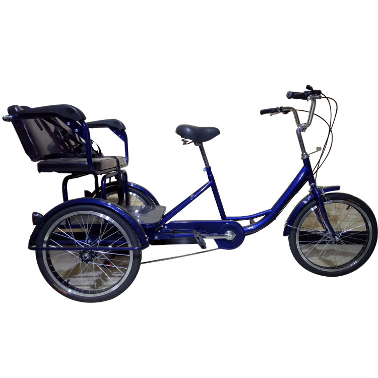 Big wheel adult outdoor sport recumbent tricycle three wheel bike adults familiar motorized drift trike