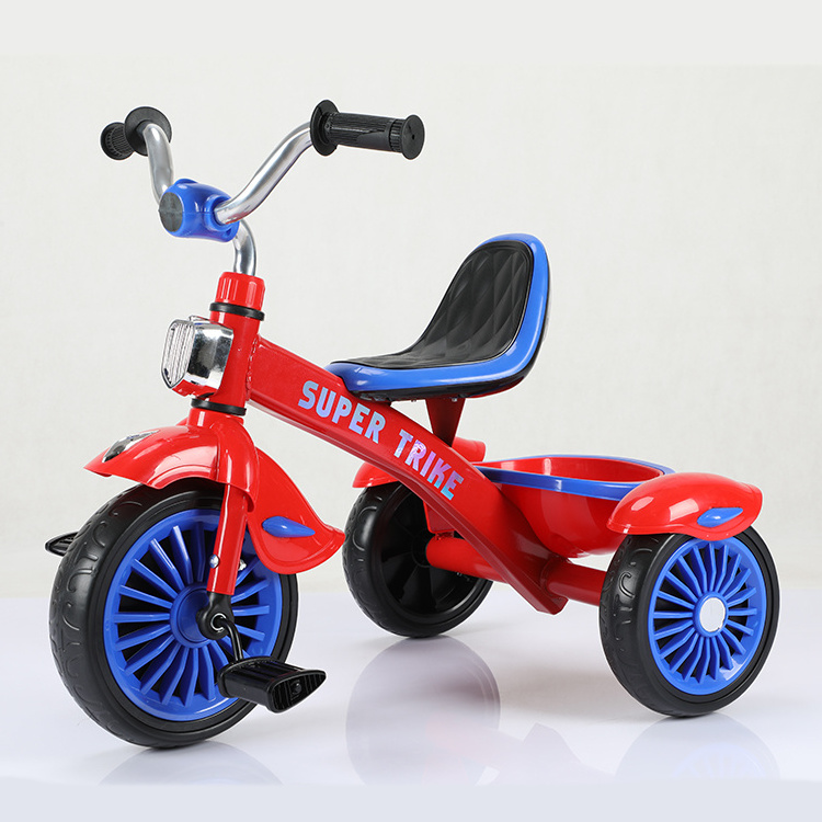 tricycle fold kids children bicycle toy cars hot pink retro bike for kids three wheel