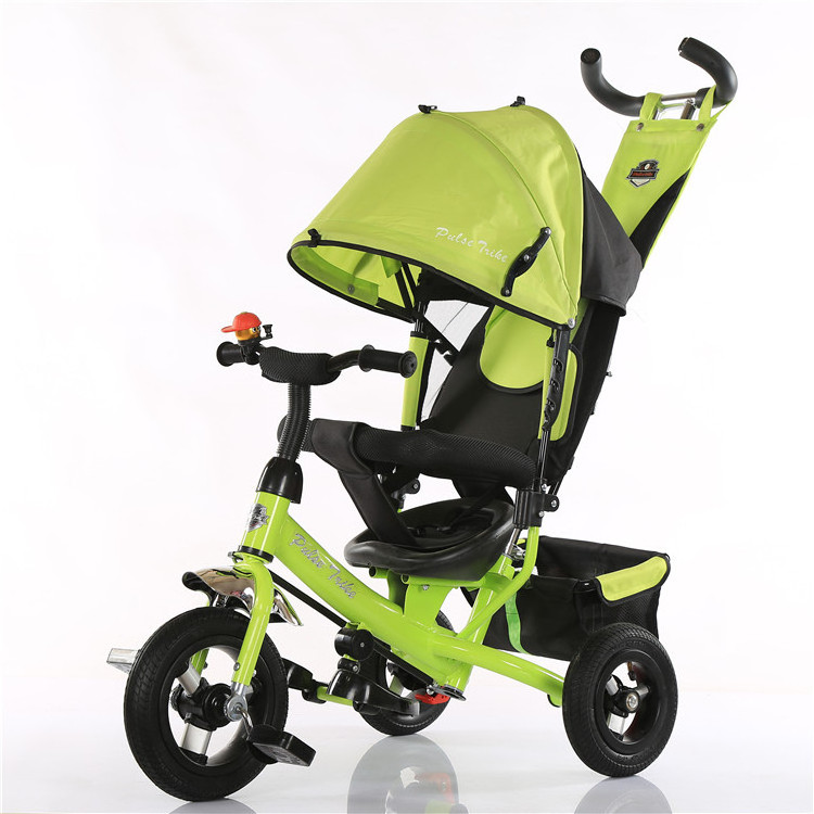 3 wheel baby metal tricycles for toddlers / kid ride on tricycle pedal car / children 4 in 1 tricycle