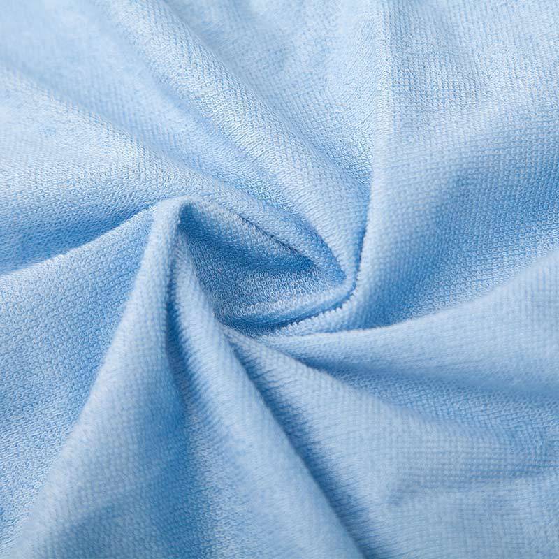 Telas De Algodon Antibacterial Cotton Terry Cloth Toweling Fabric Laminated Waterproof TPU Fabric For Home Textile