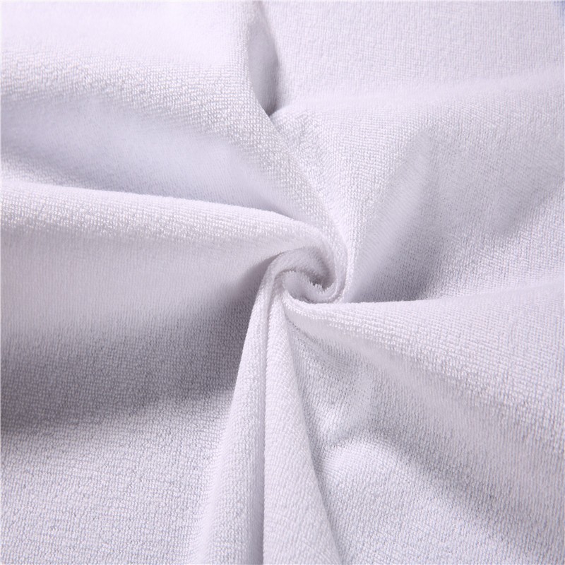 Telas De Algodon Antibacterial Cotton Terry Cloth Toweling Fabric Laminated Waterproof TPU Fabric For Home Textile