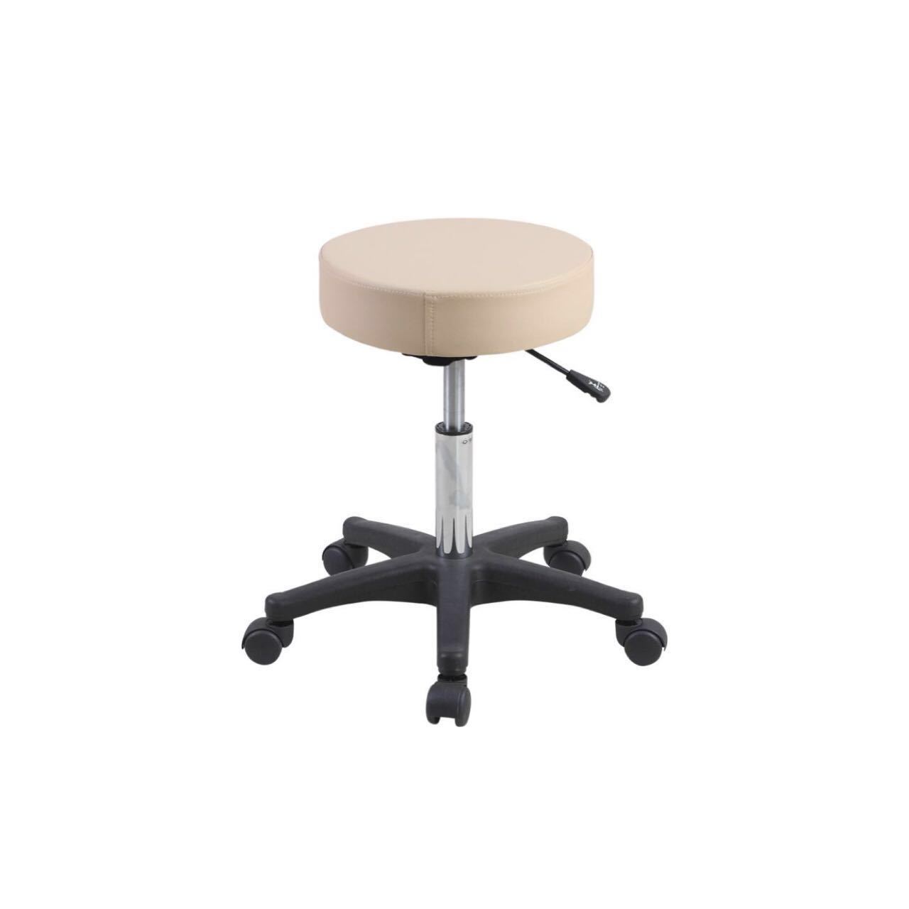 Adjustable tattooist stool 360 degree rotating brushed bar stool salon Modern  Leather Adjustable Bar Stools Swivel Pub Chair