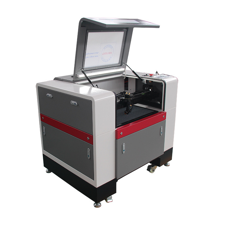 China Small home cnc 50w co2 laser engraving and cutting machine/desktop laser engraver 6040