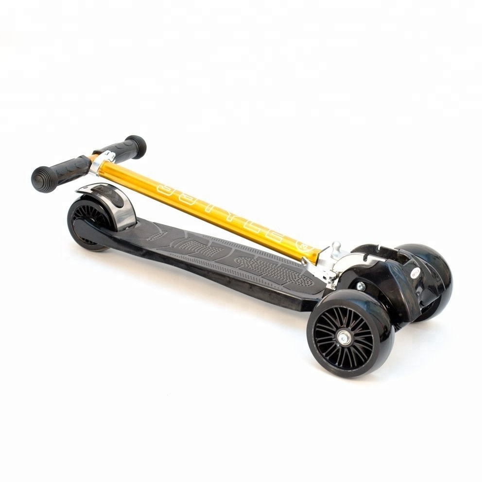 3 big heavy duty wheel 120/100x50mm push Pro kids mini scooter