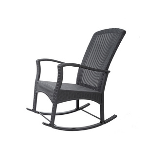 High Quality Wicker Chair Outdoor Rocker Swing Chair Rattan Garden Chair