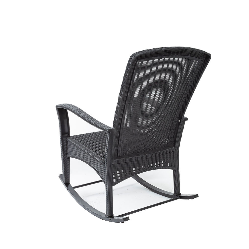 High Quality Wicker Chair Outdoor Rocker Swing Chair Rattan Garden Chair