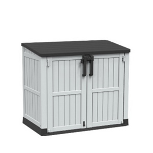 Outdoor Patio Lockable Storage Cabinet Waterproof Balcony Storage Shed