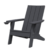 Modern Outdoor Furniture Plastic Wooden Roca Adirondack chair