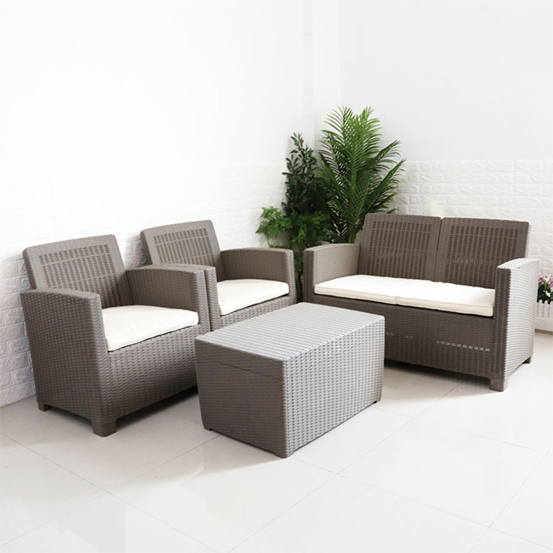 Wicker Outdoor Patio Furniture Sets Waterproof Sofa Combination Furniture