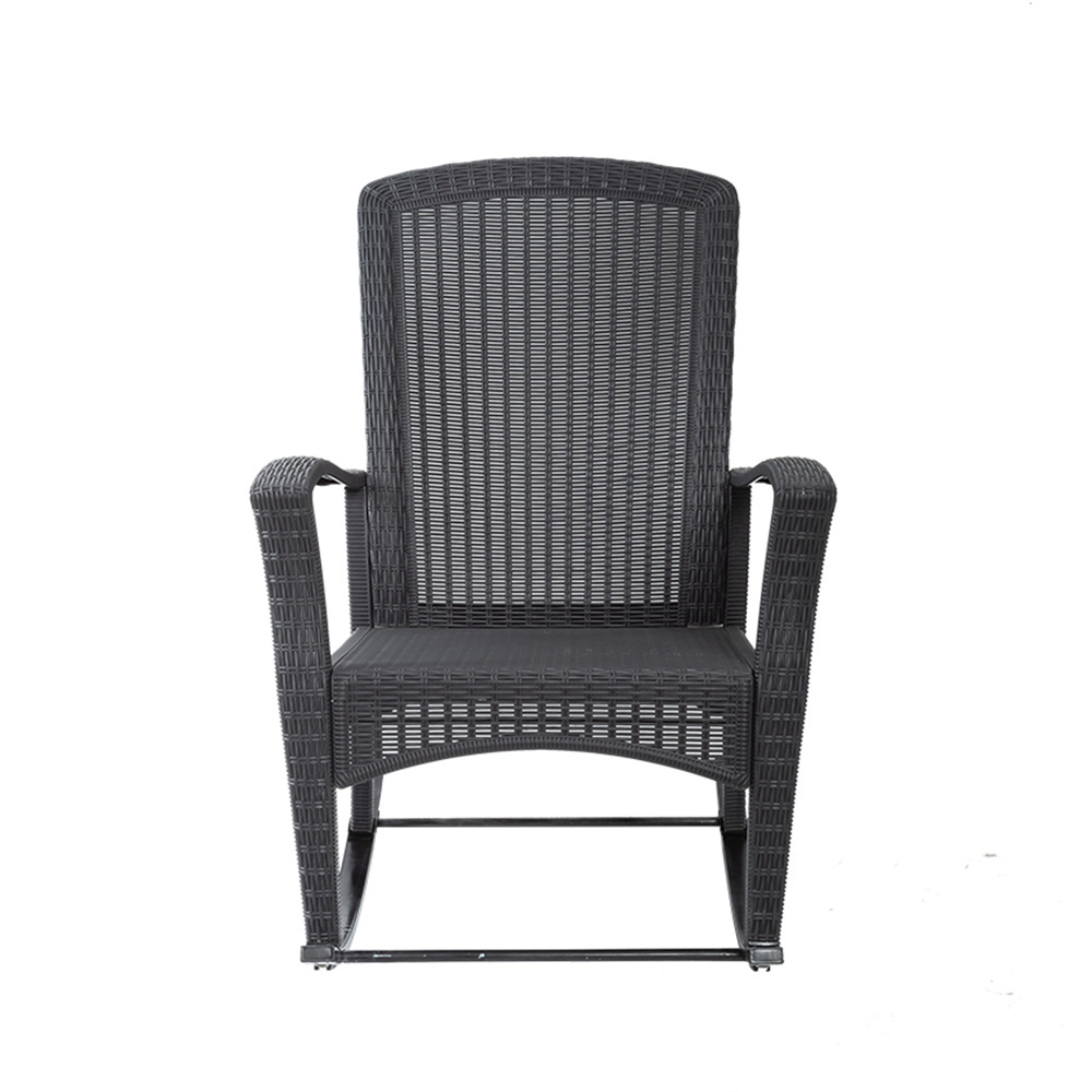 High Quality Wicker Chair Outdoor Rocker Swing Chair Rattan Garden Chair