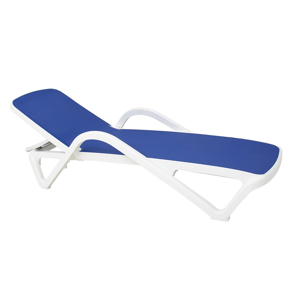 Single Seater Outdoor Sun Bed Patio Daybed Sea Beach Sunlounger