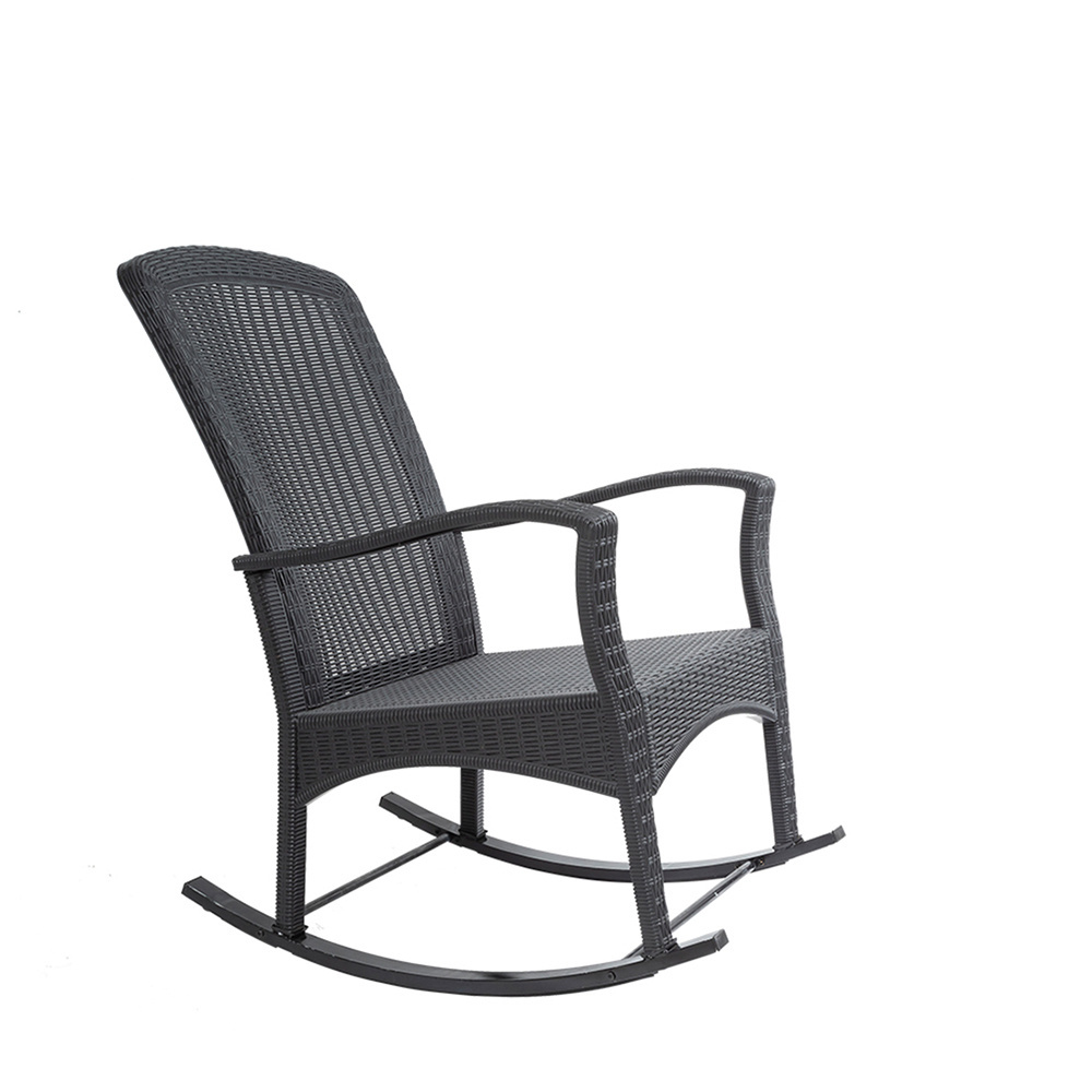 High Quality Wicker Chair Outdoor Rocker Swing Chair Rattan Garden Chair