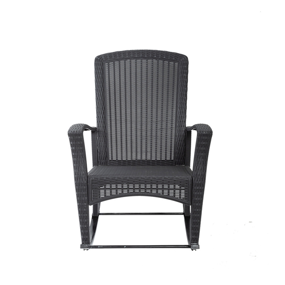 High quality outdoor plastic rocking chair patio