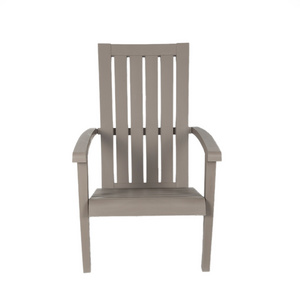 Luxury balcony arm chair plastic adirondack chair