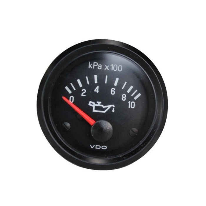 350-040-017 Genuine 24V VDO Oil Pressure Gauge 350 040 017  0-10 bar VDO 350-040-017C