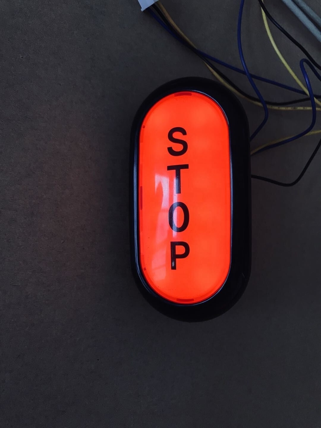 Bus and coach plastic stop press  button/ with Indicator light