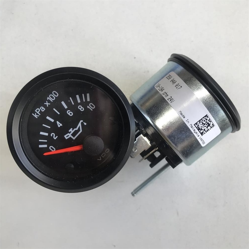 350-040-017 Genuine 24V VDO Oil Pressure Gauge 350 040 017  0-10 bar VDO 350-040-017C