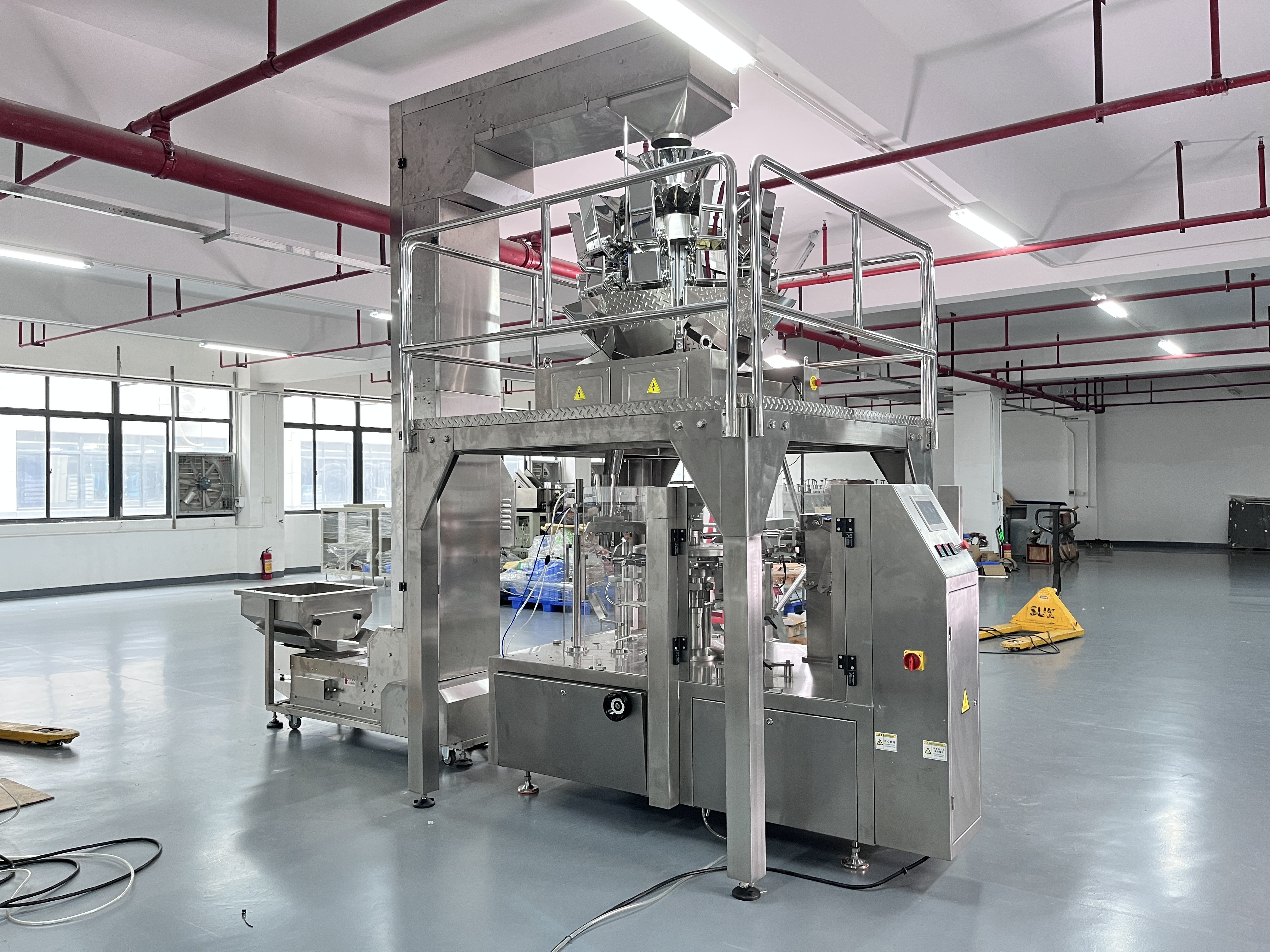 Coffee Bean Nuts Tea Granular Food Premade Bag Packaging Machine Multifunctional Automatic Pouch Packaging Machine