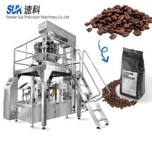 Coffee Bean Nuts Tea Granular Food Premade Bag Packaging Machine Multifunctional Automatic Pouch Packaging Machine