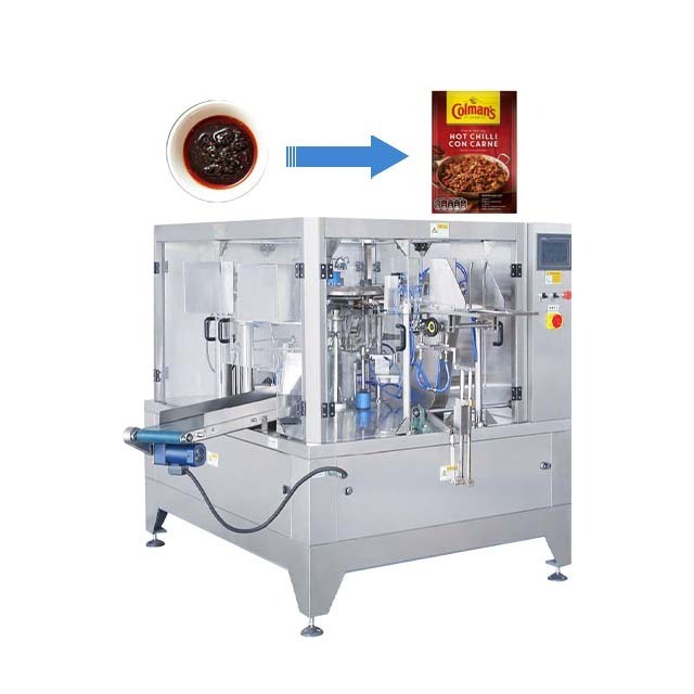 Automatic zipper bag premade doypack gummy bear candy counting filling packing packaging machine