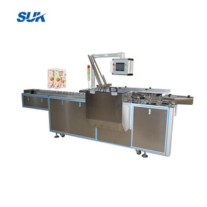 Automatic cosmetic/bottle cartoning machine manufacturer