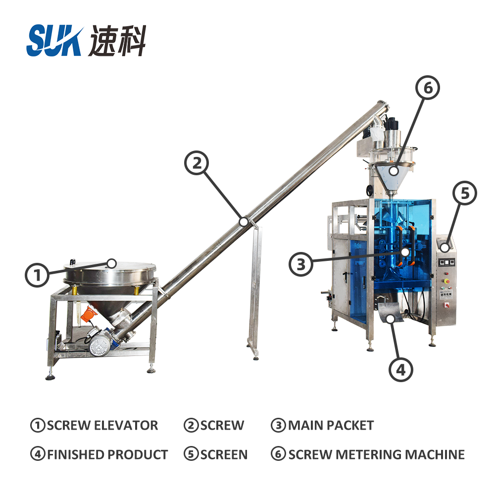 Factory price detergent omo washing powder packing machine vertical packaging machine