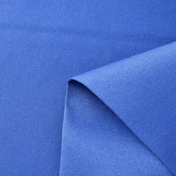 High quality 150cm 200DX12S colorful tc twill woven polyester cotton dyed uniform poplin workwear fabric for bag