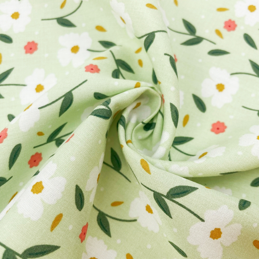 Printed rayon fabric manufacturer spun challis plain rayon material latest rayon fabric kain viscose fabric for pajamas