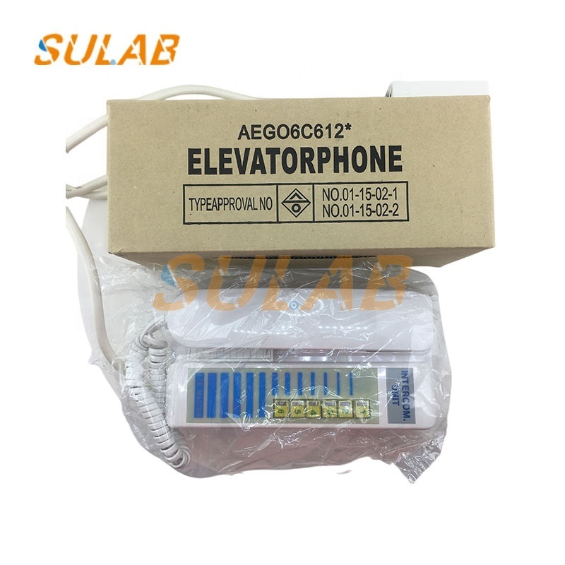 Sigm* Elevator Spare Parts Emergency Intercom Phone AEGO6C612* 01-15-02